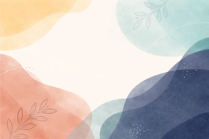 Soft abstract background used in trauma-informed therapy website design